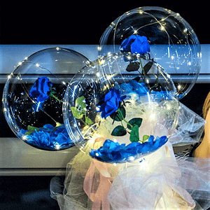 LED Balloon Rose Bouquet - Madeofrose Pink-7PCS-65-OFF