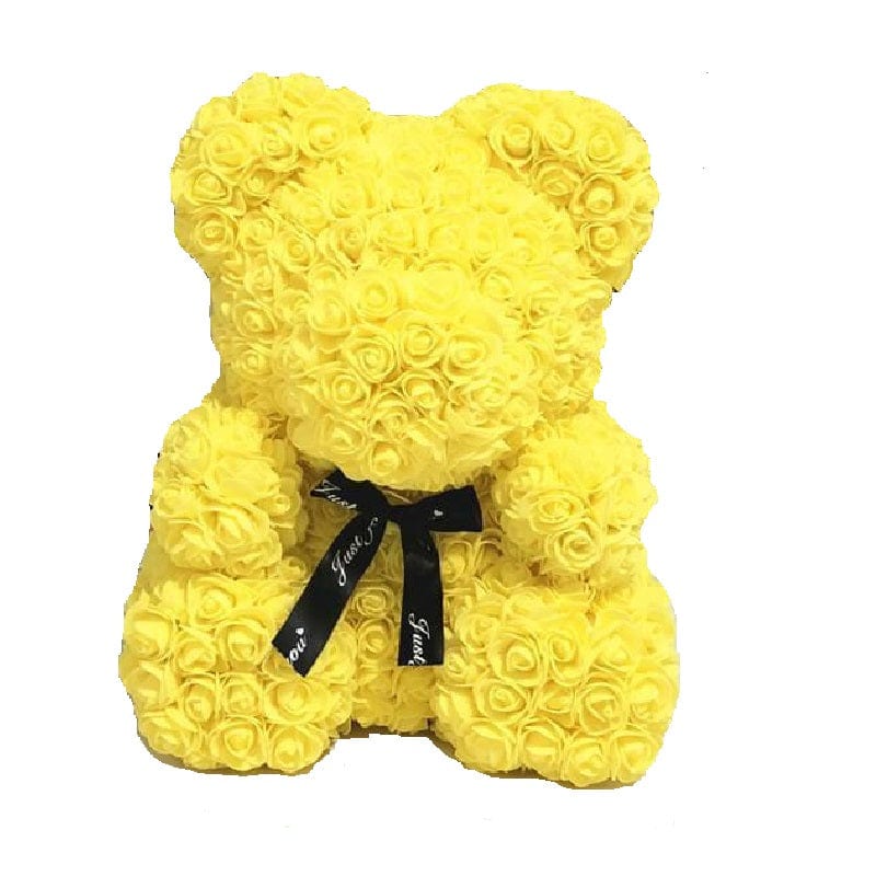 Luxury Rose Bear Yellow Madeofrose