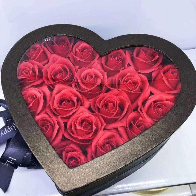 Preserved Roses Heart Box Madeofrose