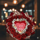 The Burn Away Glitter Roses Bouquet [New 2026]