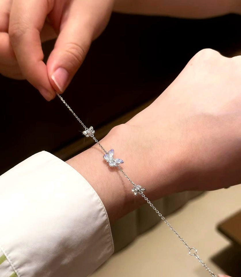 [Limited Edition] Luminous Dream Purple Butterfly Bracelet