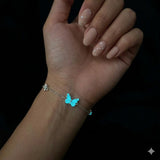 2026 Limited Edition Luminous Butterfly Bracelet - Azure Glow