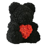 Luxury Rose Bear With Heart - Madeofrose