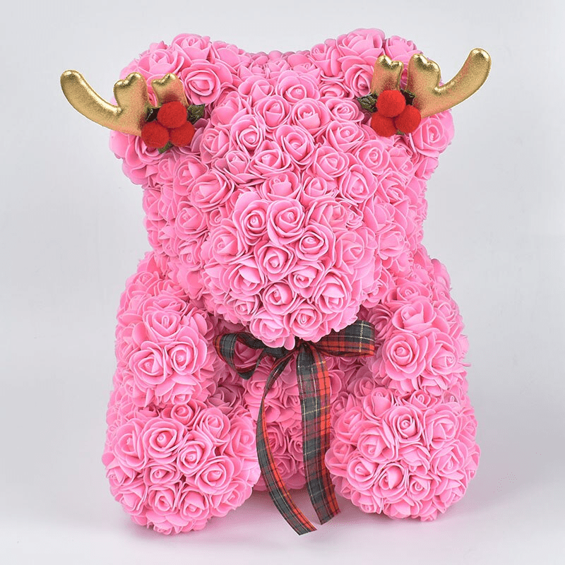 Christmas Exclusive Rose Bear - Madeofrose