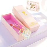 Galaxy Rose With Luxury Pink Box - Madeofrose
