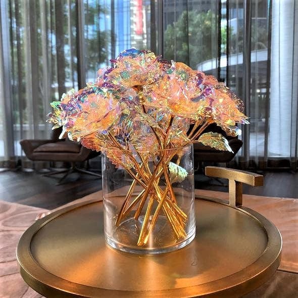 Romantic Handmade Gift Forever Galaxy Rose | - Madeofrose