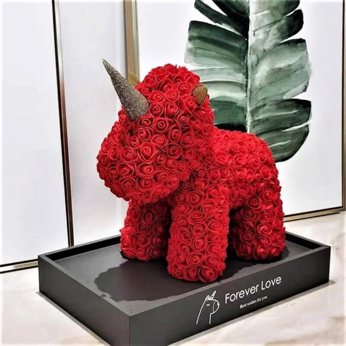 Luxury Rose Unicorn, Made Of Roses Unicorn Madeofrose