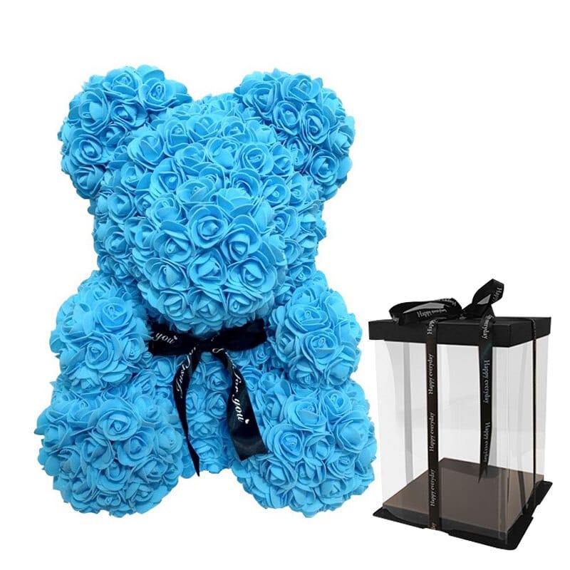 rose bear Gifts for Women Girlfriend Daughter Mom, Flower Bear