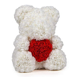 Luxury Rose Bear With Heart - Madeofrose