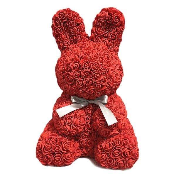 Luxury Rose Bunny, Handmade Flower Bunny, Best Quality Rose Rabbit ...