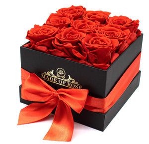 Preserved Red Rose Box 9 Madeofrose