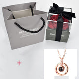 Rose Jewelry Box With Necklace - Madeofrose